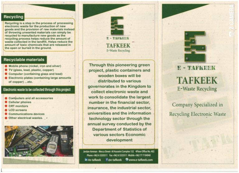 E-Tafkeek Brochures